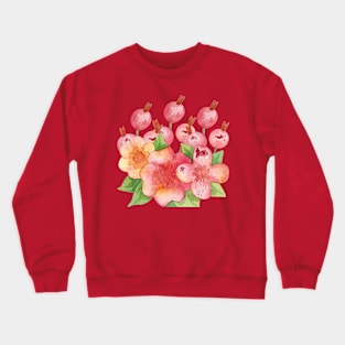 Spring Summer Flowers Crewneck Sweatshirt